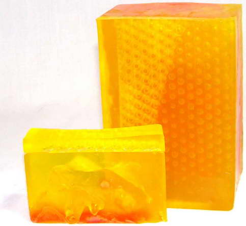 Глицериновое мыло «Цветочный мед», не менее 100 г. — уменьшить