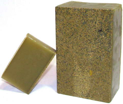 Глицериновое мыло «Зеленая глина», не менее 100 г. — уменьшить