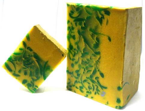 Глицериновое мыло «Желтая глина с эфирным маслом бергамота», не менее 100 г. — уменьшить